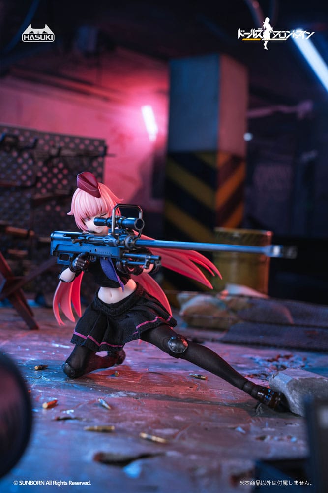 PREORDINE+ 10/2026 Girls´ Frontline Pocket Art Action Action Figure 1/12 PA011 NTW-20 16 cm