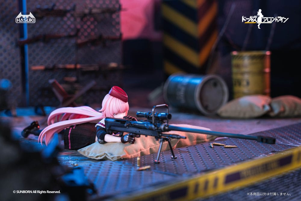 PREORDINE+ 10/2026 Girls´ Frontline Pocket Art Action Action Figure 1/12 PA011 NTW-20 16 cm