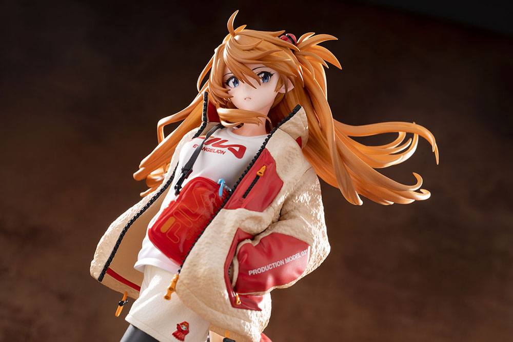 PREORDINE+ 02/2027 Neon Genesis Evangelion PVC Statue 1/7 Shikinami Asuka Langley Ver. Radio Eva Part 2 25 cm