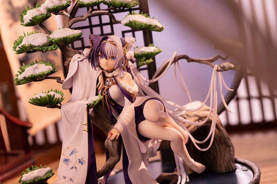 PREORDINE ESAURITO Azur Lane PVC Statue 1/7 Ying Swei Snowy Pine's Warmth Ver. 28 cm