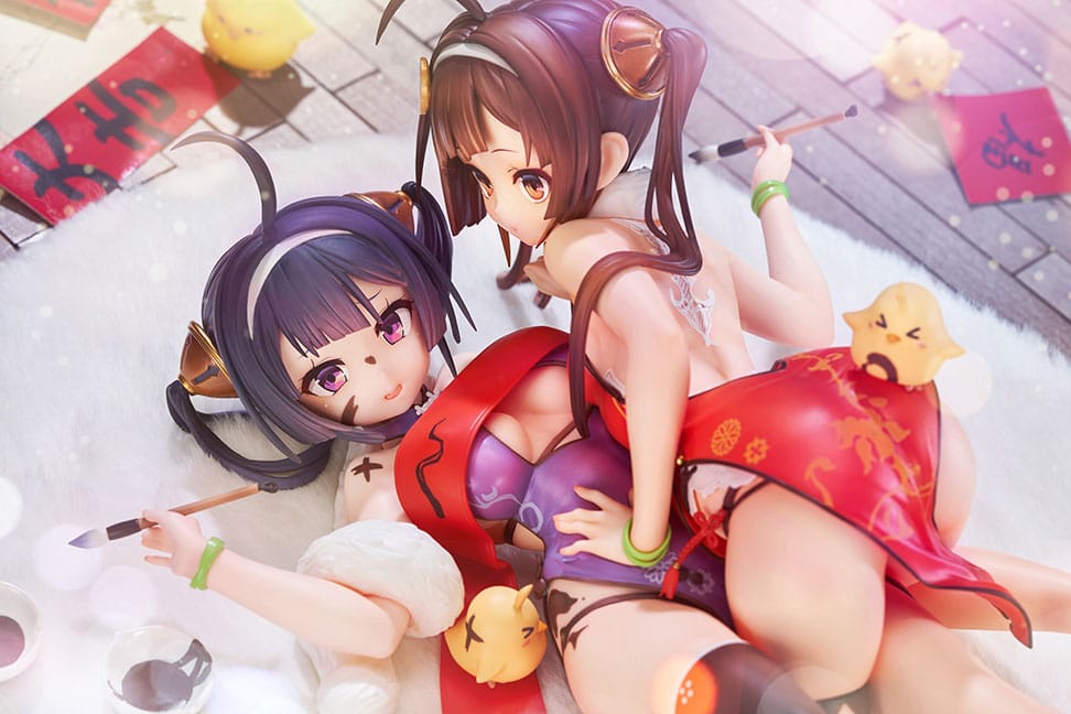 PREORDINE+ CHIUSO 02/2025 Azur Lane PVC Statue 1/7 Ping Hai & Ning Hai 12 cm