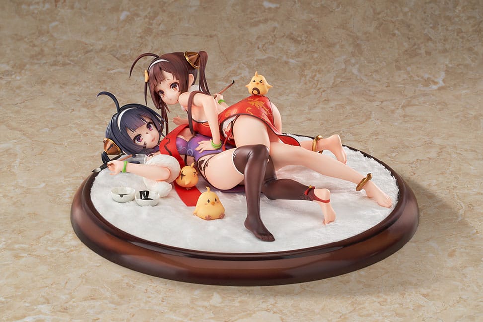 PREORDINE+ CHIUSO 02/2025 Azur Lane PVC Statue 1/7 Ping Hai & Ning Hai 12 cm