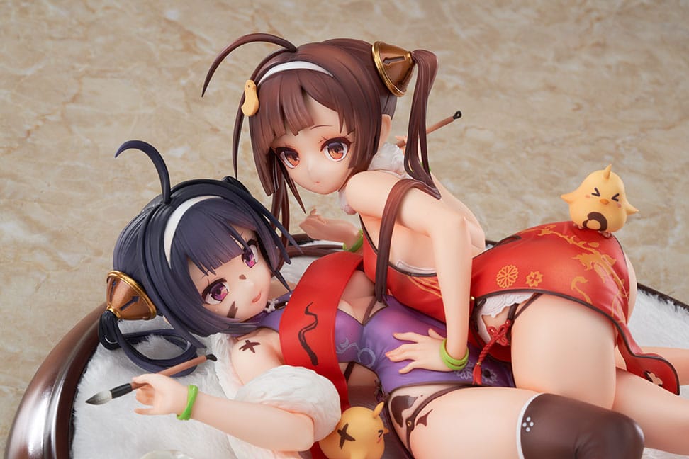 PREORDINE+ CHIUSO 02/2025 Azur Lane PVC Statue 1/7 Ping Hai & Ning Hai 12 cm