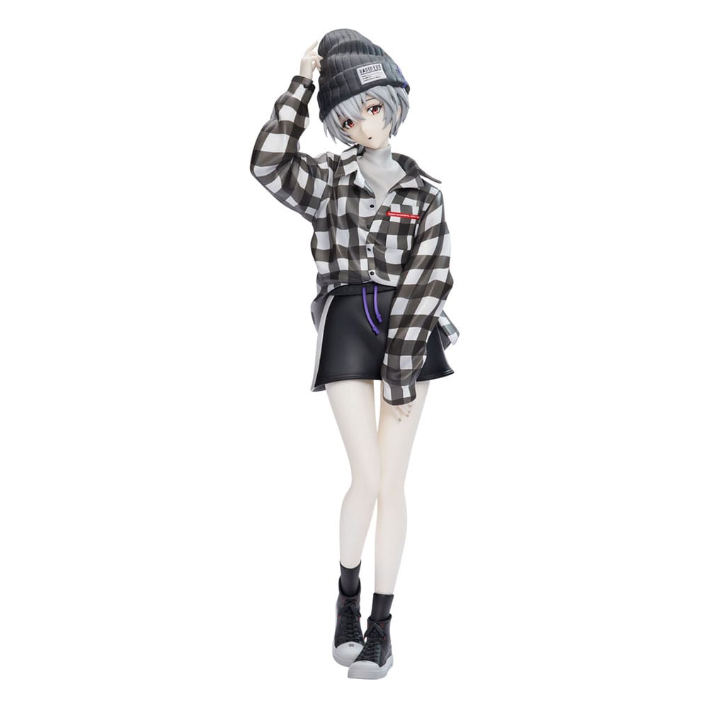 SU ORDINAZIONE Neon Genesis Evangelion PVC Statue 1/7 Rei Ayanami Ver. Part 3 Radio Eva Original Color 26 cm