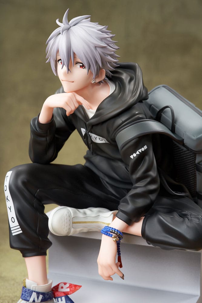 PREORDINE 09/2026 Neon Genesis Evangelion PVC Statue 1/7 Kaworu Nagisa Radio Eva Part 3 18 cm (PREORDINE NON CANCELLABILE)