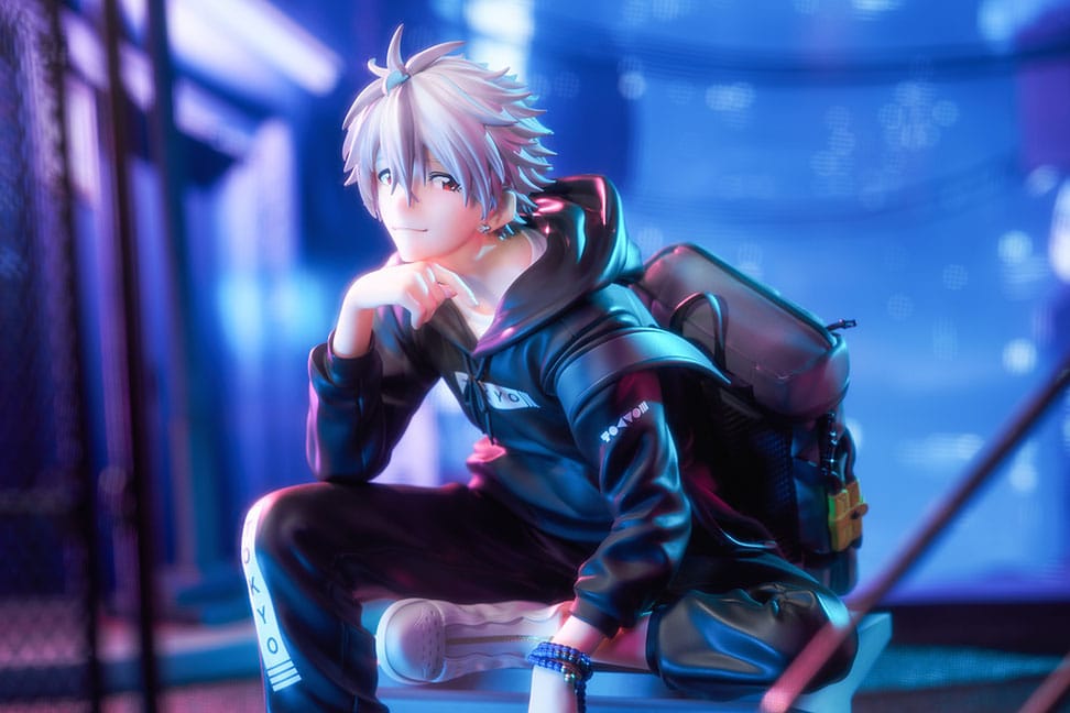 PREORDINE 09/2026 Neon Genesis Evangelion PVC Statue 1/7 Kaworu Nagisa Radio Eva Part 3 18 cm (PREORDINE NON CANCELLABILE)