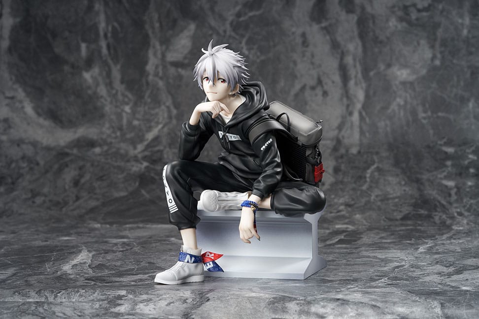 PREORDINE 09/2026 Neon Genesis Evangelion PVC Statue 1/7 Kaworu Nagisa Original Color Ver. Radio Eva Part 3 18 cm (PREORDINE NON CANCELLABILE)