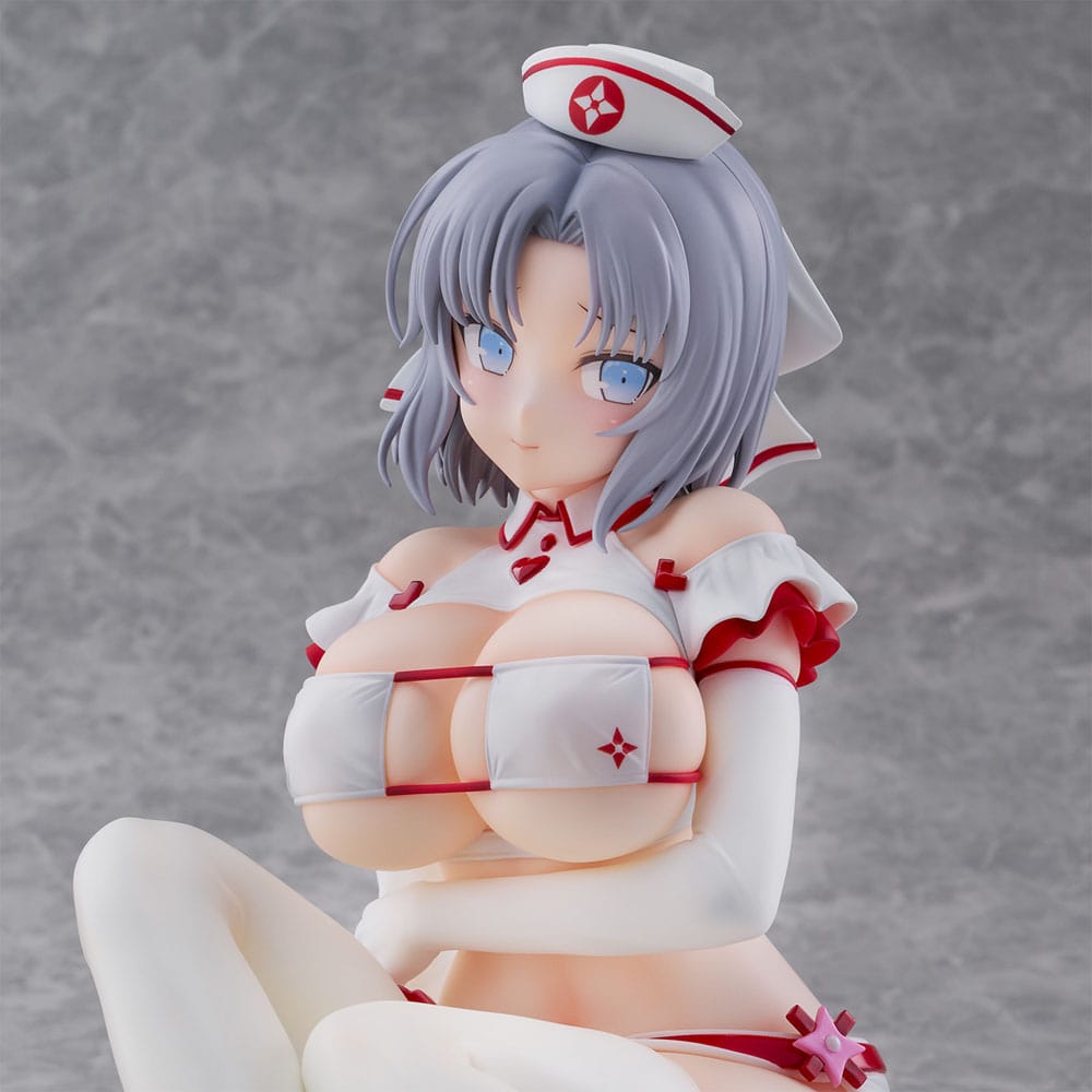 PREORDINE+ 06/2026 Shinobi Master Senran Kagura: New Link PVC Statue 1/4 Yumi: Sexy Nurse Ver. 20 cm