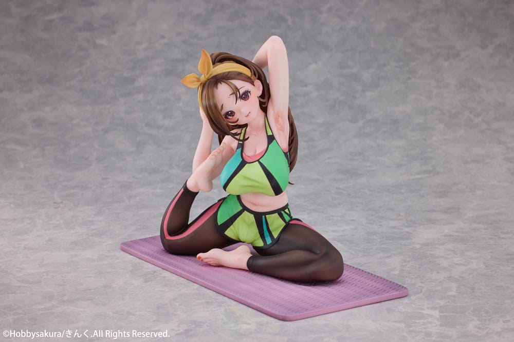 AUF BESTELLUNG HERGESTELLT Original Illustration PVC Statue 1/7 Yoga Shoujo Illustration von Kinku Bonus Inclusive Limitierte Auflage 14 cm *SONDERPREIS*