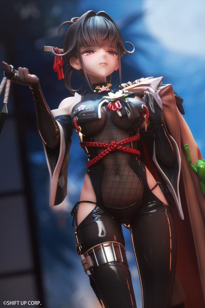 PREORDINE CHIUSO 07/2025 Goddess of Victory: Nikke Statue 1/7 Sakura Midnight Stealth 25 cm (PREORDINE NON CANCELLABILE)