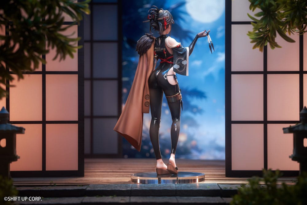 PREORDINE CHIUSO 07/2025 Goddess of Victory: Nikke Statue 1/7 Sakura Midnight Stealth 25 cm (PREORDINE NON CANCELLABILE)