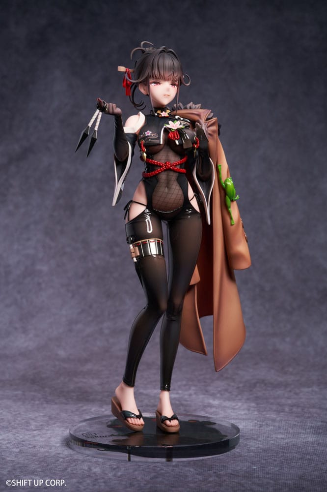 PREORDINE CHIUSO 07/2025 Goddess of Victory: Nikke Statue 1/7 Sakura Midnight Stealth 25 cm (PREORDINE NON CANCELLABILE)