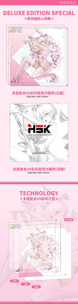 PREORDINE CHIUSO 07/2026 Original Character PVC Statue 1/6 Cane Rabbit Girl Deluxe Edition 22 cm (PREORDINE NON CANCELLABILE)