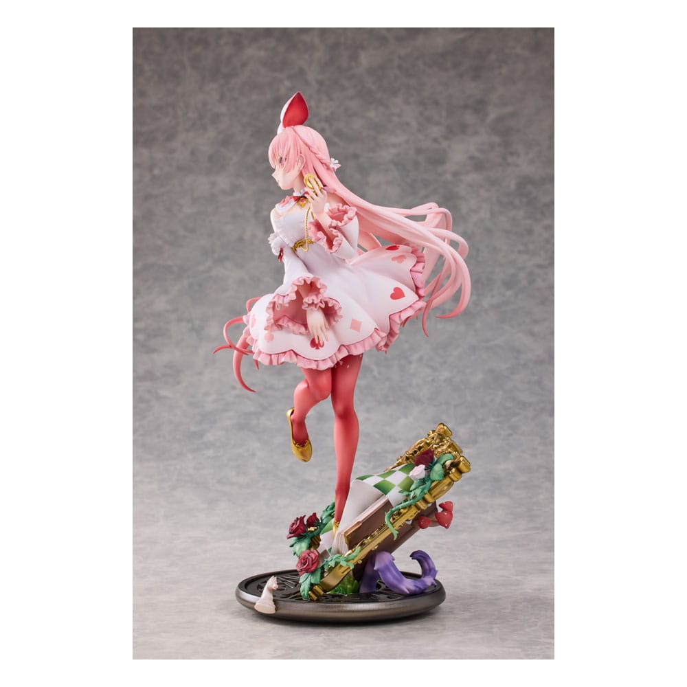 PREORDINE+ 11/2026 (NON CANCELLABILE) Original Character PVC Statue 1/7 White Rabbit Rosu Wonderland Ver. Illustrated by Rosuuri Deluxe Edition 29 cm