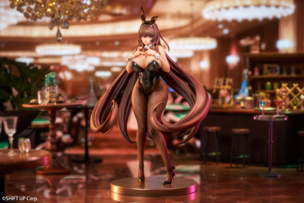 VORBESTELLUNG+ 09/2026 Göttin des Sieges: Nikke PVC-Statue 1/10 Noir 20 cm