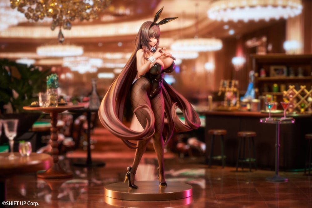 VORBESTELLUNG+ 09/2026 Göttin des Sieges: Nikke PVC-Statue 1/10 Noir 20 cm