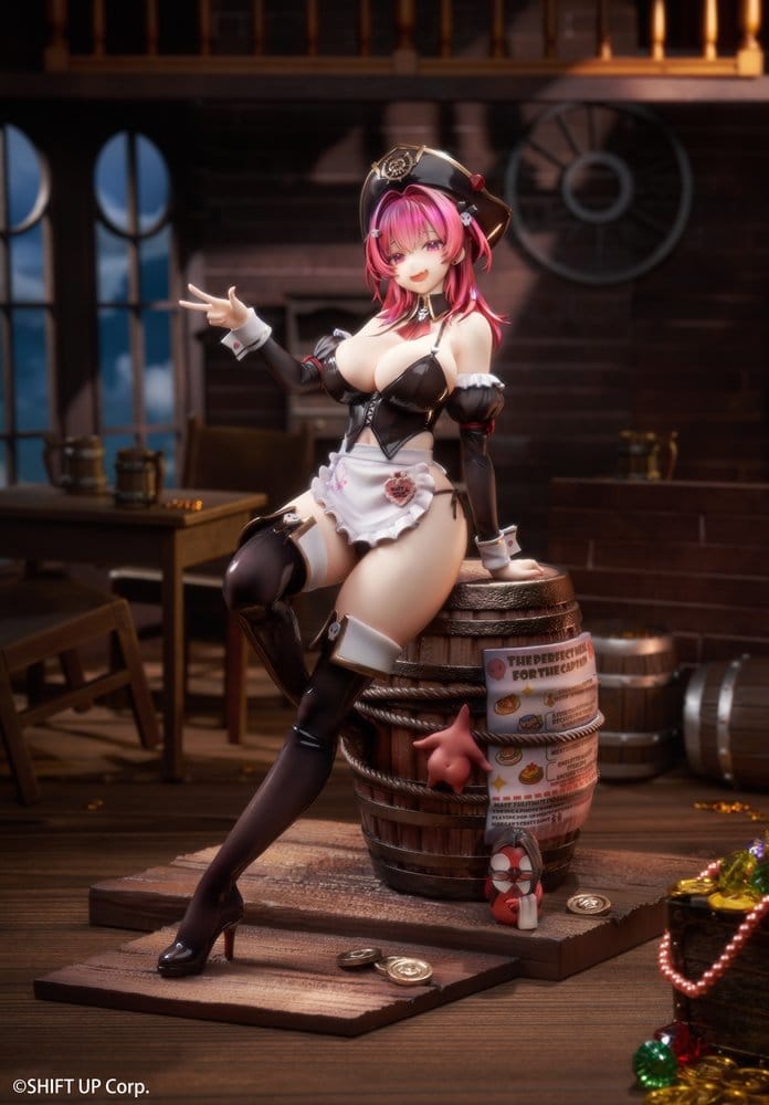PREORDINE+ 12/2026 (NON CANCELLABILE) Goddess of Victory: Nikke PVC Statue 1/4 Mast: Romantic Maid Deluxe Edtition 42 cm