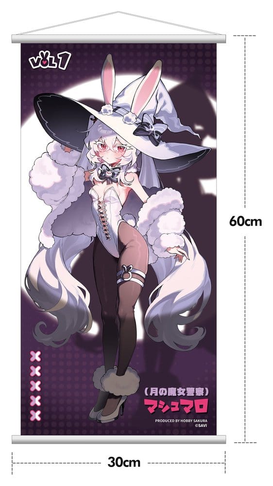 PREORDINE+ 06/2027 Original Character PVC Figure 1/6 Moon Witch Police Marshmallow illustration by SAVI Deluxe Edition 34 cm