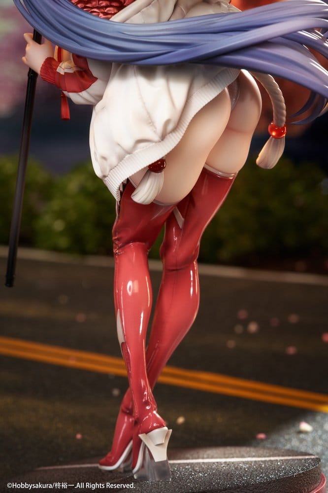 PREORDINE+ 05/2027 Original Character Miko Shoujo PVC Figure 1/7 Miko Race Queen Ver. 33 cm