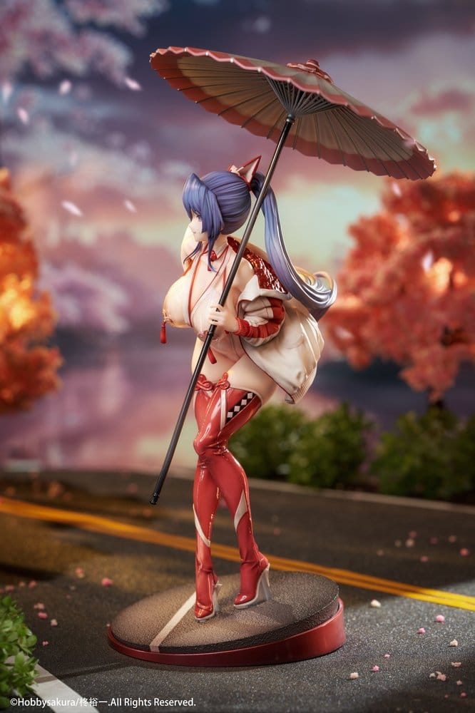 PREORDINE+ 05/2027 Original Character Miko Shoujo PVC Figure 1/7 Miko Race Queen Ver. Deluxe Edition 33 cm