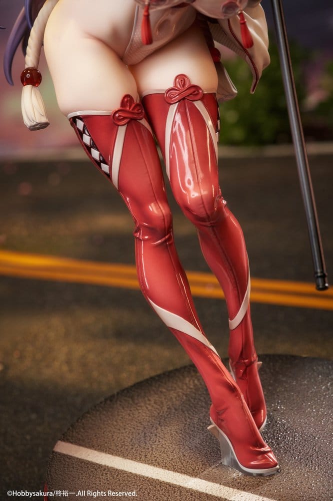 PREORDINE+ 05/2027 Original Character Miko Shoujo PVC Figure 1/7 Miko Race Queen Ver. Deluxe Edition 33 cm