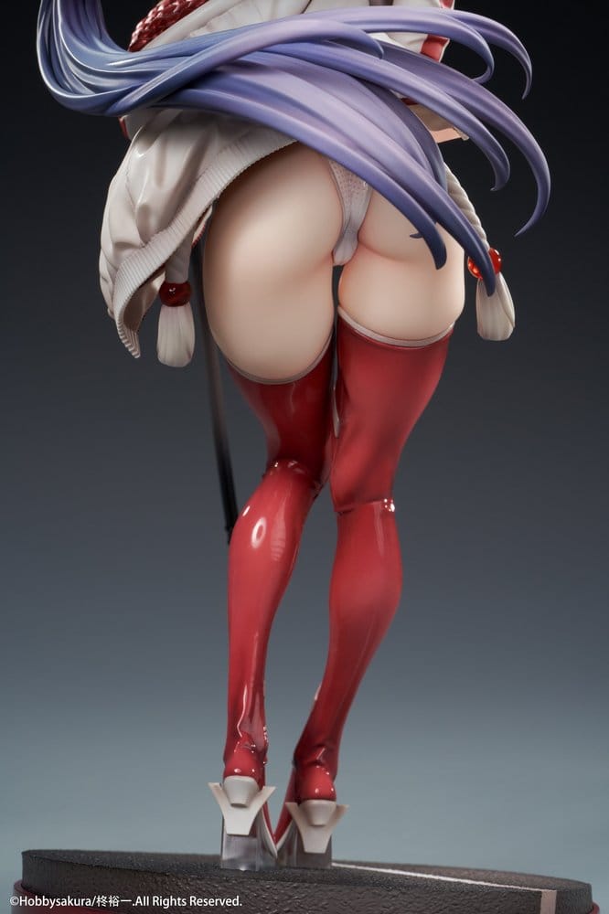 PREORDINE+ 05/2027 Original Character Miko Shoujo PVC Figure 1/7 Miko Race Queen Ver. Deluxe Edition 33 cm
