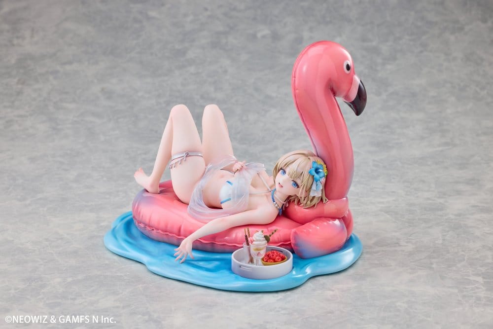 PREORDINE+ 11/2027 Brown Dust 2 PVC Figure 1/7 Hot Summer Dream Justia 16 cm