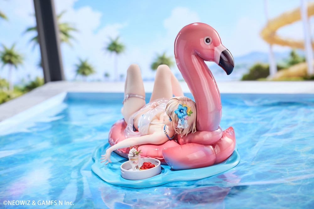 PREORDINE+ 11/2027 Brown Dust 2 PVC Figure 1/7 Hot Summer Dream Justia 16 cm