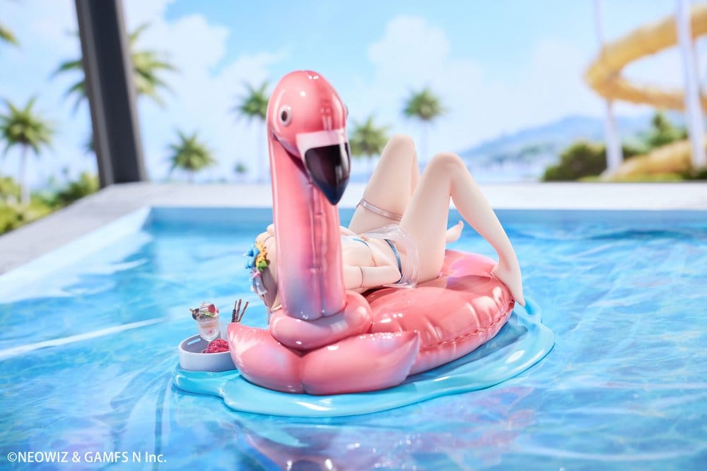 PREORDINE+ 11/2027 Brown Dust 2 PVC Figure 1/7 Hot Summer Dream Justia 16 cm