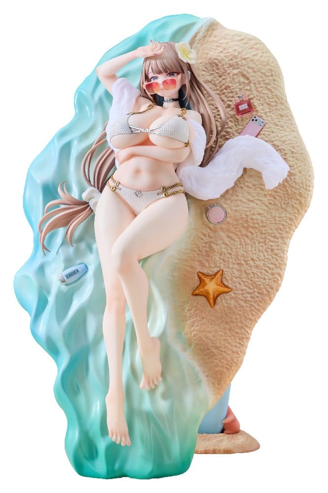 PREORDINE+ 09/2027 Original Character PVC Figure 1/6 Asako Fuyuyama: Summer Beach Date 30 cm