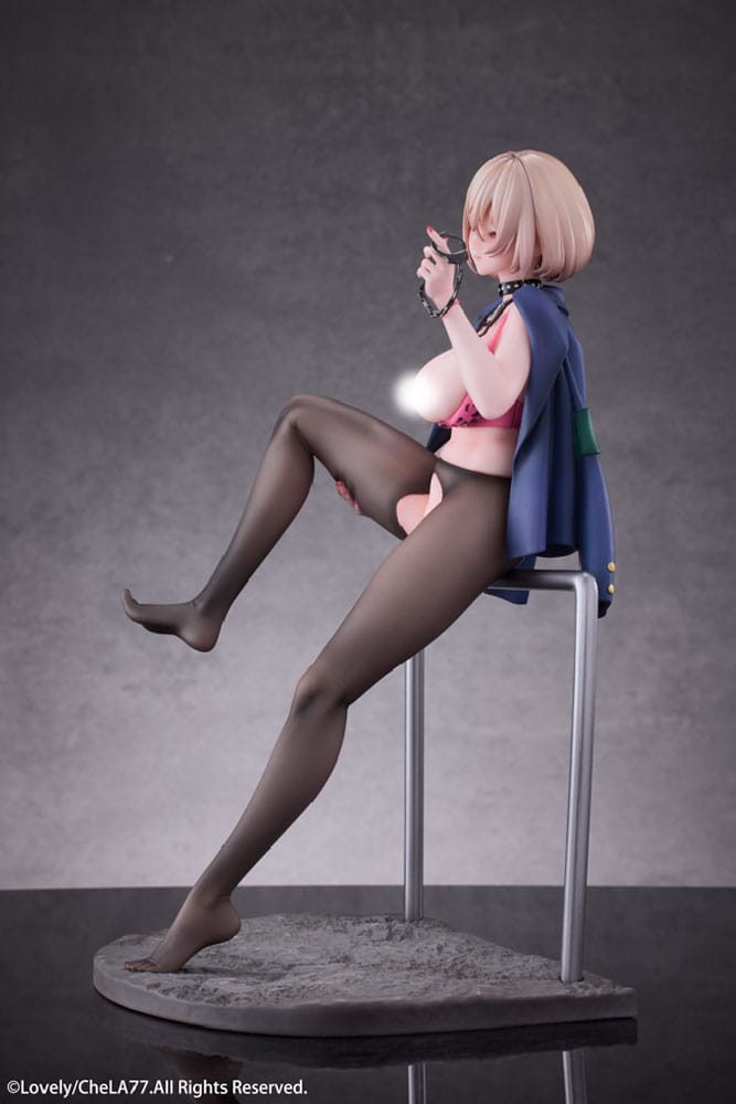 PREORDINE CHIUSO 04/2025 Original Illustration Naughty Police Woman Illustration by CheLA77 DX Edition 24 cm Statue 1/6 (18+) (PREORDINE NON CANCELLABILE)