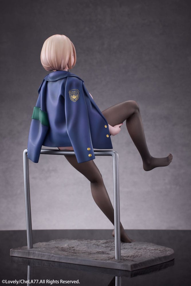 PREORDINE CHIUSO 04/2025 Original Illustration Naughty Police Woman Illustration by CheLA77 DX Edition 24 cm Statue 1/6 (18+) (PREORDINE NON CANCELLABILE)