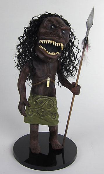 🧪 LAB | SU ORDINAZIONE Trilogy of Terror Statue Zuni Warrior 38 cm