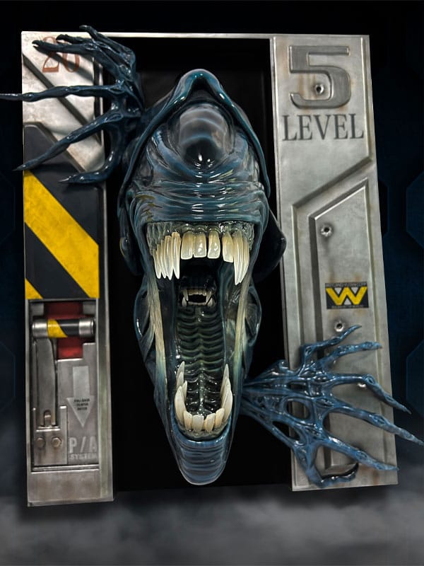 SU ORDINAZIONE Aliens Wall Sculpture 1/2 Alien Queen 51 x 41 x 25 cm