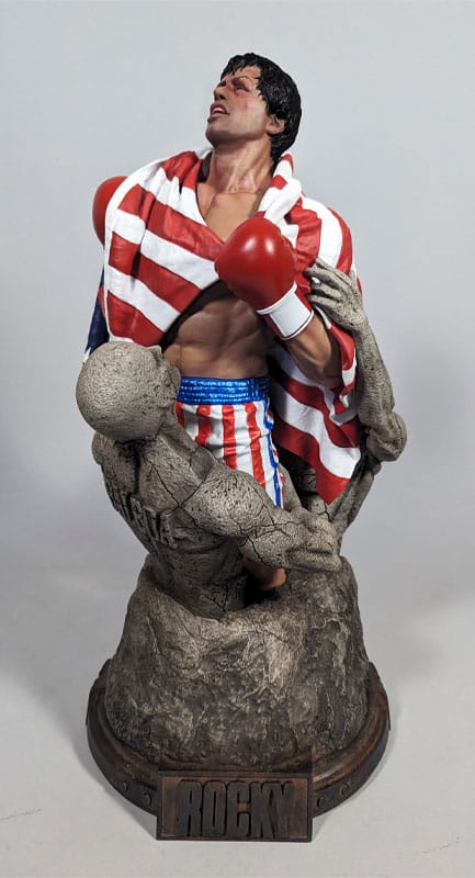 SU ORDINAZIONE Rocky IV Statue 1/4 Rocky Balboa 48 cm