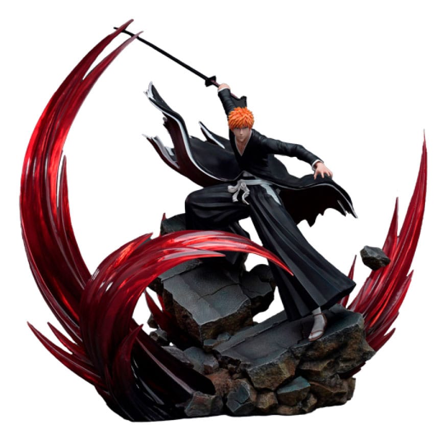 SU ORDINAZIONE Bleach Elite Dynamic Statue 1/6 Ichigo Kurosaki 51 cm