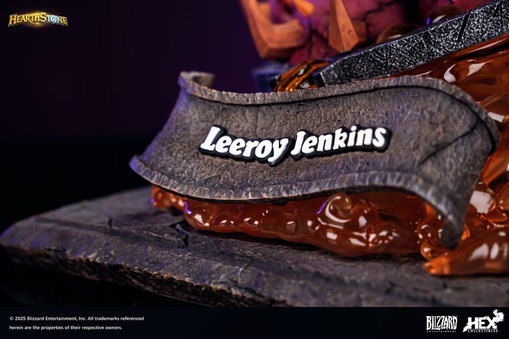 PREORDINE CHIUSO 10/2025 Hearthstone Statue 1/10 Leeroy Jenkins 25 cm  (PREORDINE NON CANCELLABILE)