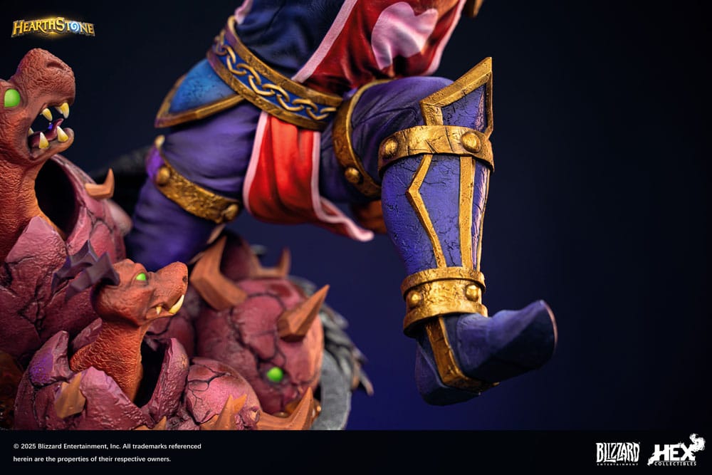 PREORDINE CHIUSO 10/2025 Hearthstone Statue 1/10 Leeroy Jenkins 25 cm  (PREORDINE NON CANCELLABILE)