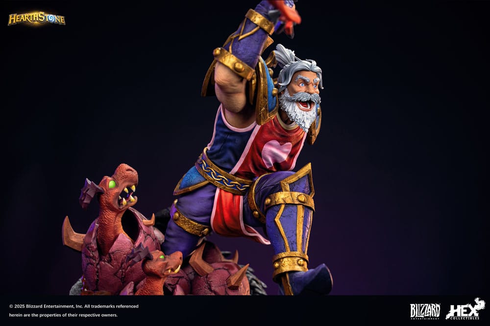PREORDINE CHIUSO 10/2025 Hearthstone Statue 1/10 Leeroy Jenkins 25 cm  (PREORDINE NON CANCELLABILE)