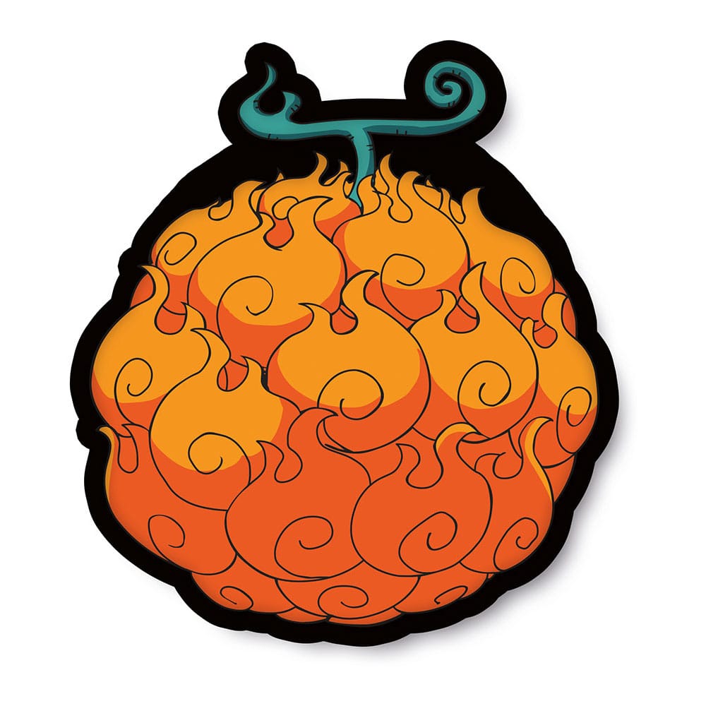 SU ORDINAZIONE One Piece Pillows Mera Mera no Mi 45 cm *PREZZO SPECIALE*