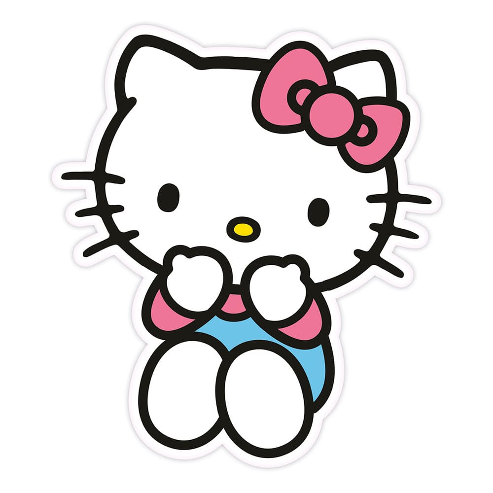 Sanrio Pillow Hello Kitty Blue Pants 36 cm *SPECIAL PRICE*