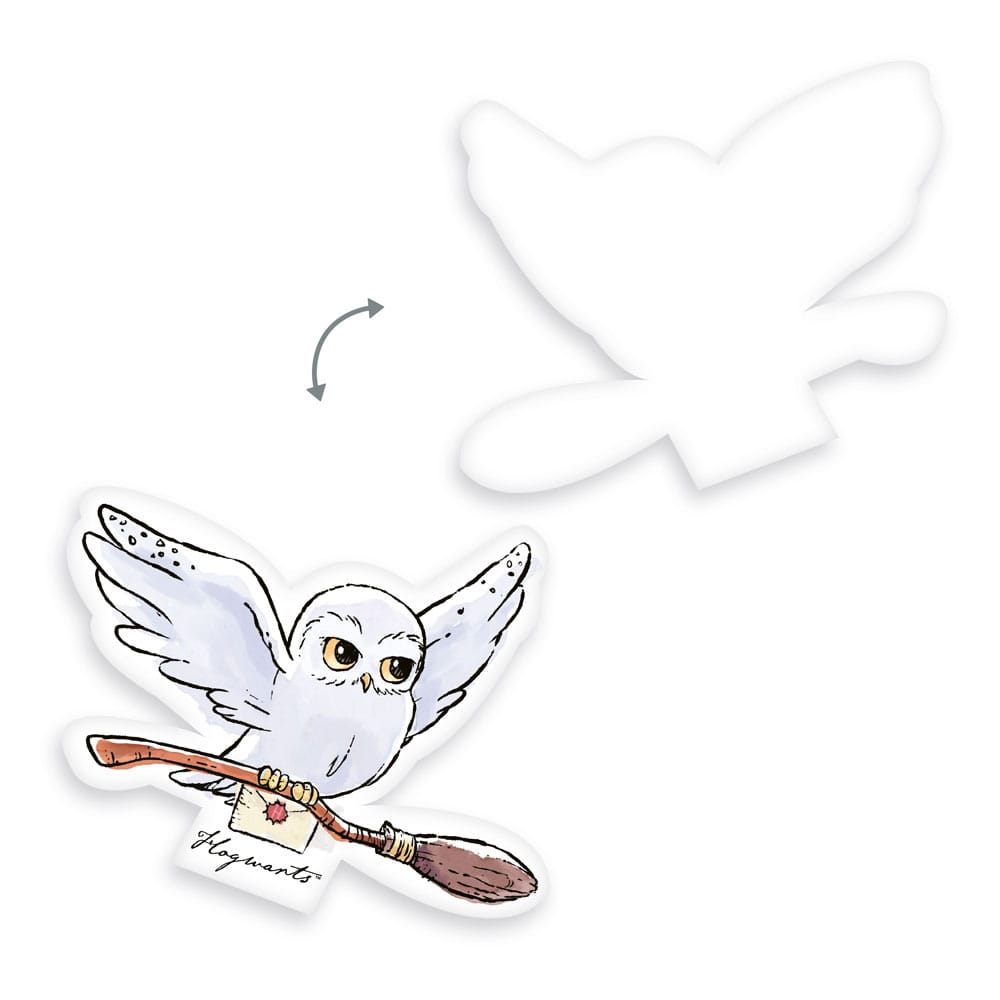 SU ORDINAZIONE Harry Potter Pillow Hedwig Flying 38 cm