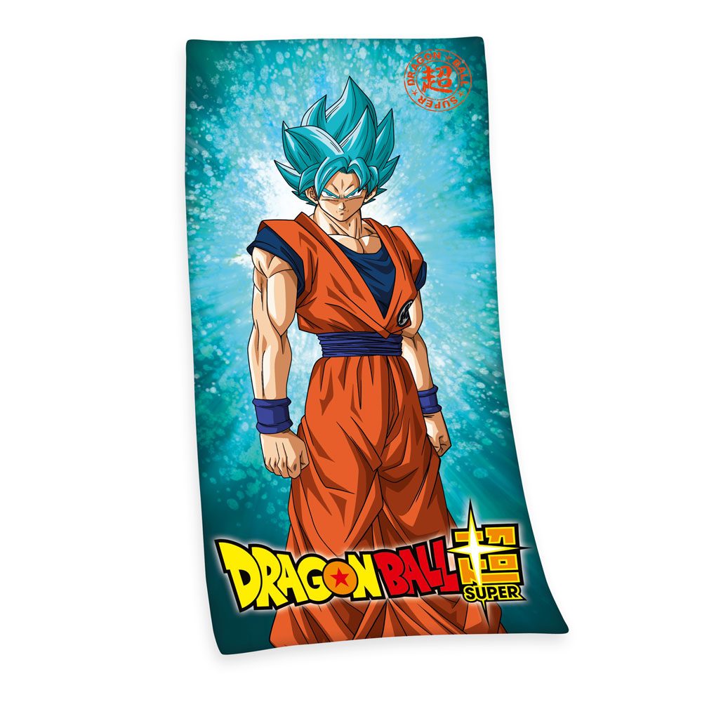 Dragon Ball Super Handtuch Super Saiyan God Super Saiyan Son Goku 150 x 75 cm AUSVERKAUFT