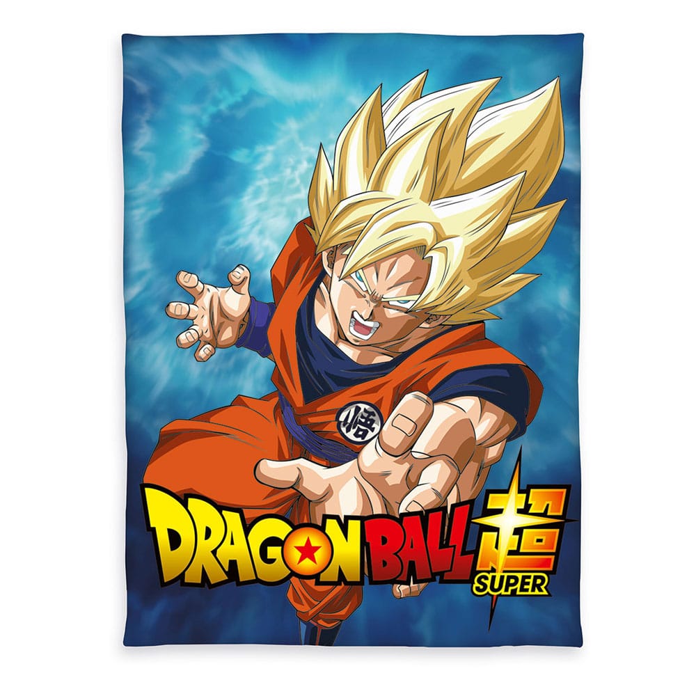 Dragon Ball Super Fleecedecke 150 x 200 cm, auf Bestellung gefertigt