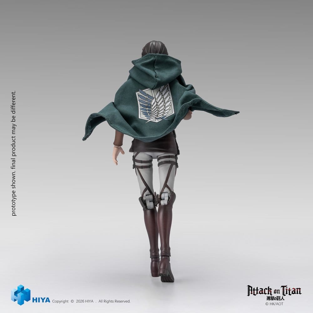 🧪 LAB | PREORDINE+ 03/2028 Attack on Titan Exquisite Basic Series Action Figure 1/12 Eren Yeager 15 cm