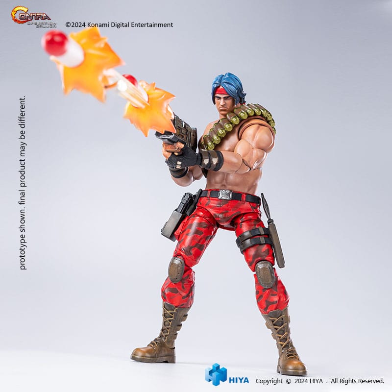 🧪 LAB | SU ORDINAZIONE Contra: Operation Galuga Exquisite Basic Action Figure Lance Bean 16 cm 