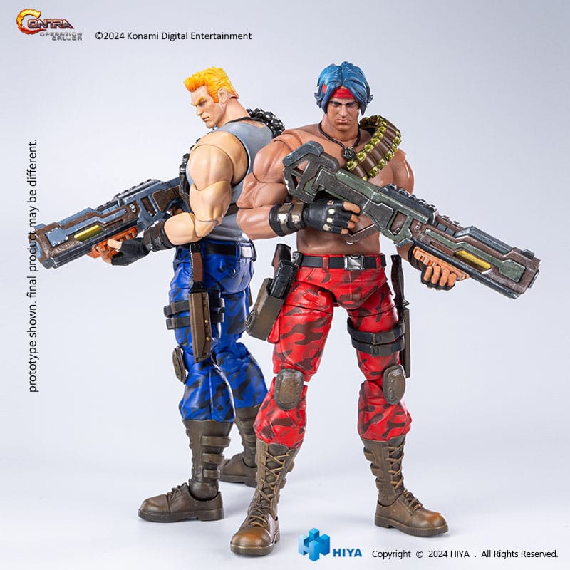 🧪 LAB | SU ORDINAZIONE Contra: Operation Galuga Exquisite Basic Action Figure Lance Bean 16 cm 
