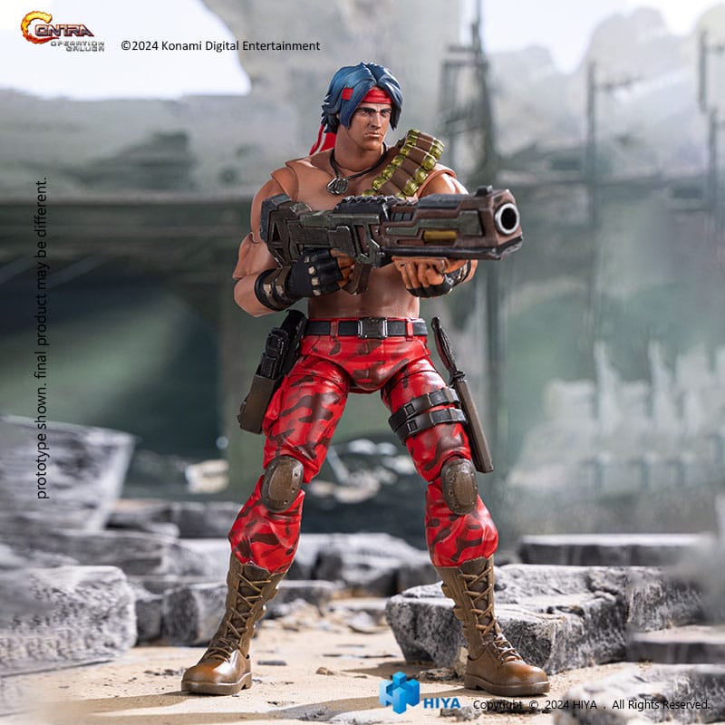 🧪 LAB | SU ORDINAZIONE Contra: Operation Galuga Exquisite Basic Action Figure Lance Bean 16 cm 