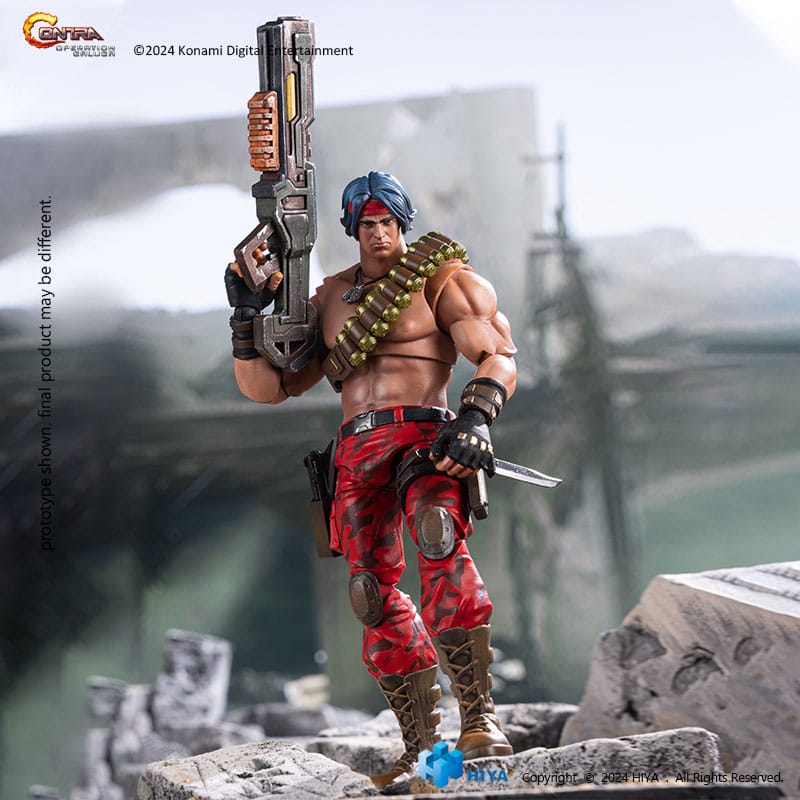 🧪 LAB | SU ORDINAZIONE Contra: Operation Galuga Exquisite Basic Action Figure Lance Bean 16 cm 