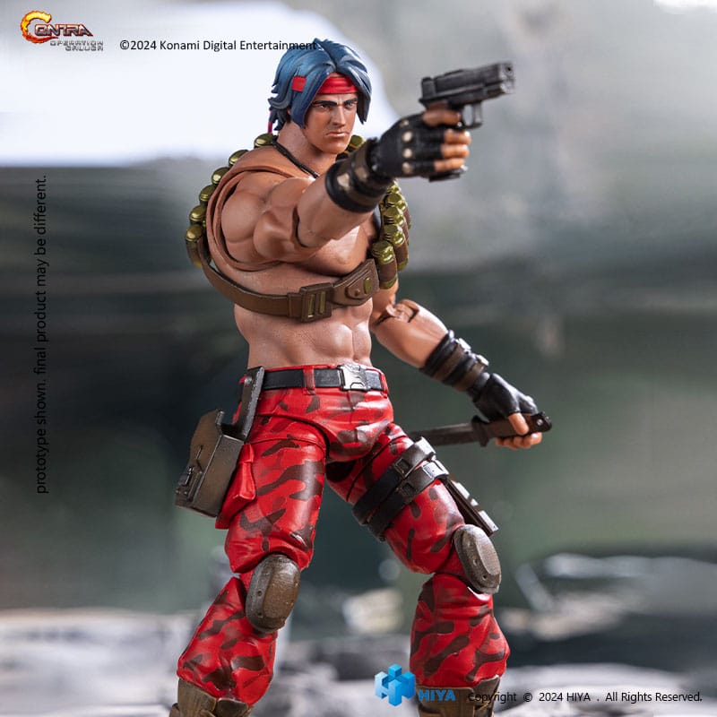 🧪 LAB | SU ORDINAZIONE Contra: Operation Galuga Exquisite Basic Action Figure Lance Bean 16 cm 